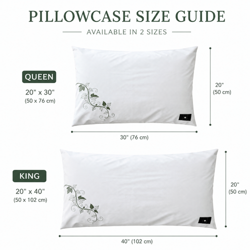 Earth Lynk White Grounding Pillowcase