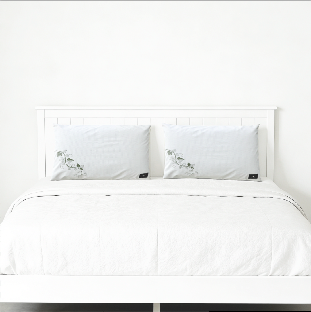 Earth Lynk White Grounding Pillowcase