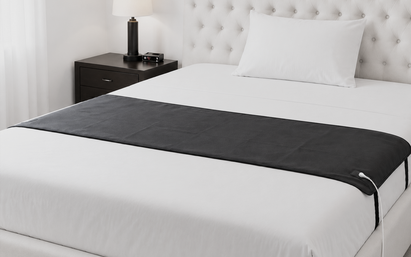 Black grounding leather sheet product