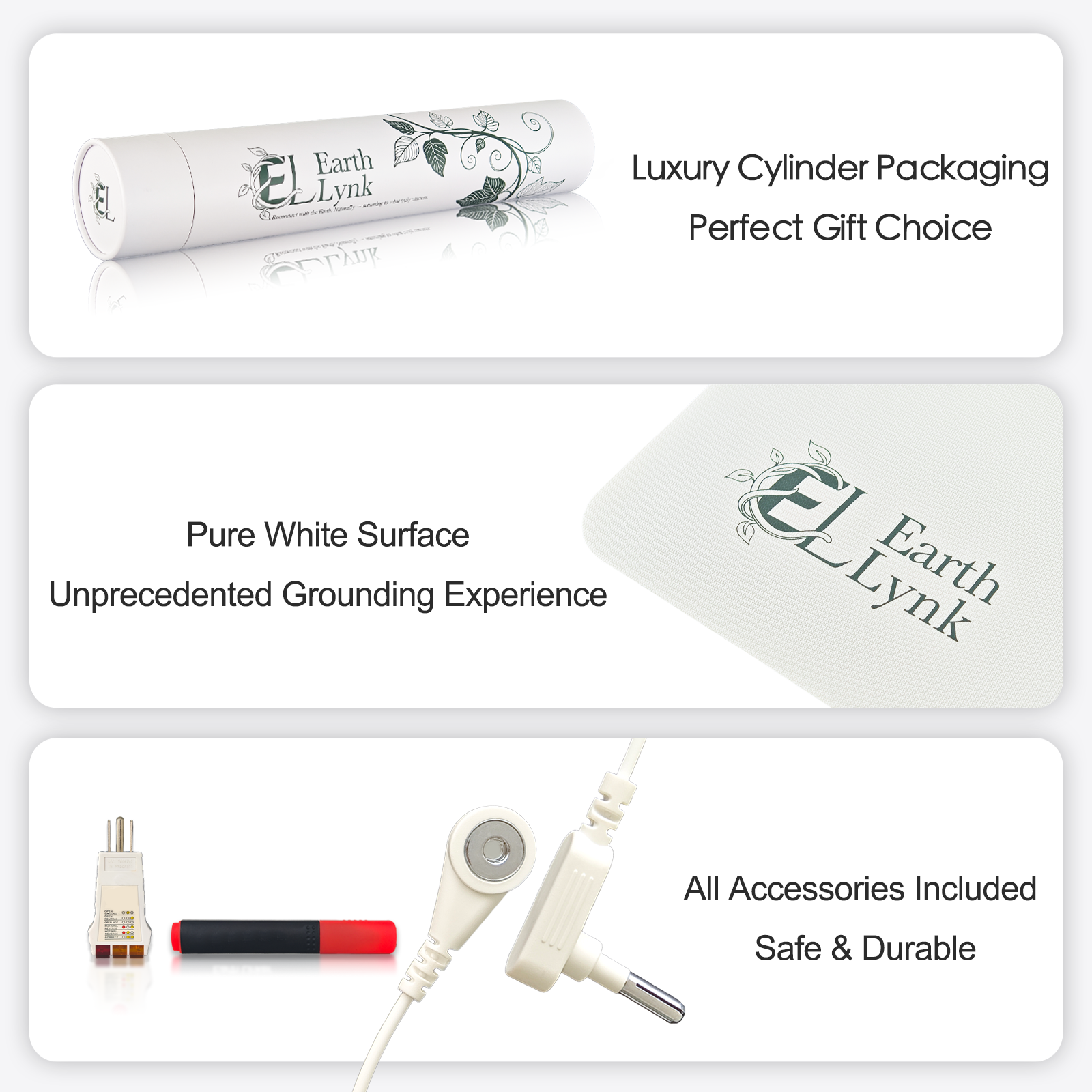 White Grounding Mat
