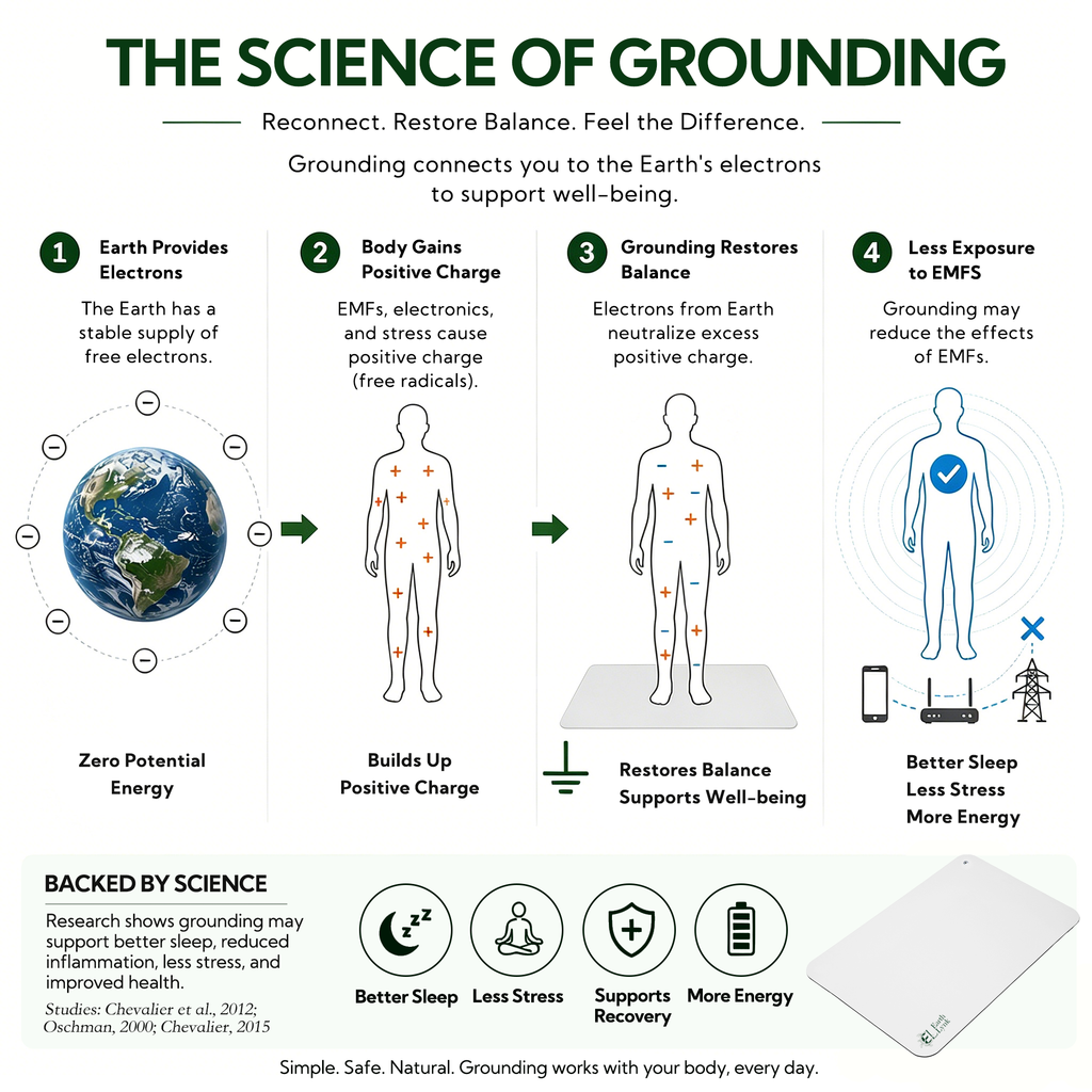 White Grounding Mat