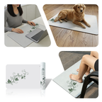 White Grounding Mat - Leaf