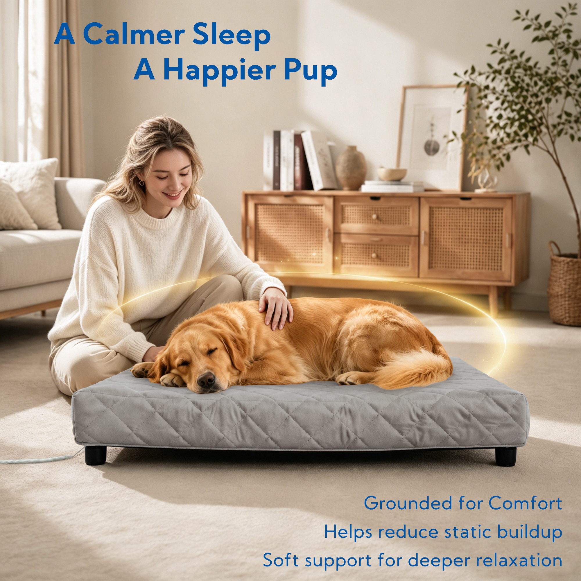 Grounding Pet Bed