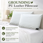 Earth Lynk White Grounding Pillowcase