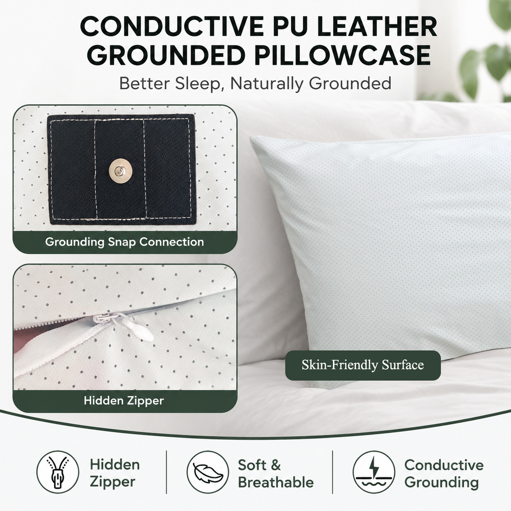 Earth Lynk White Grounding Pillowcase
